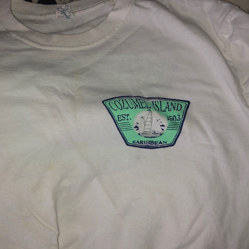 Long sleeve T-shirt from Cozumel island